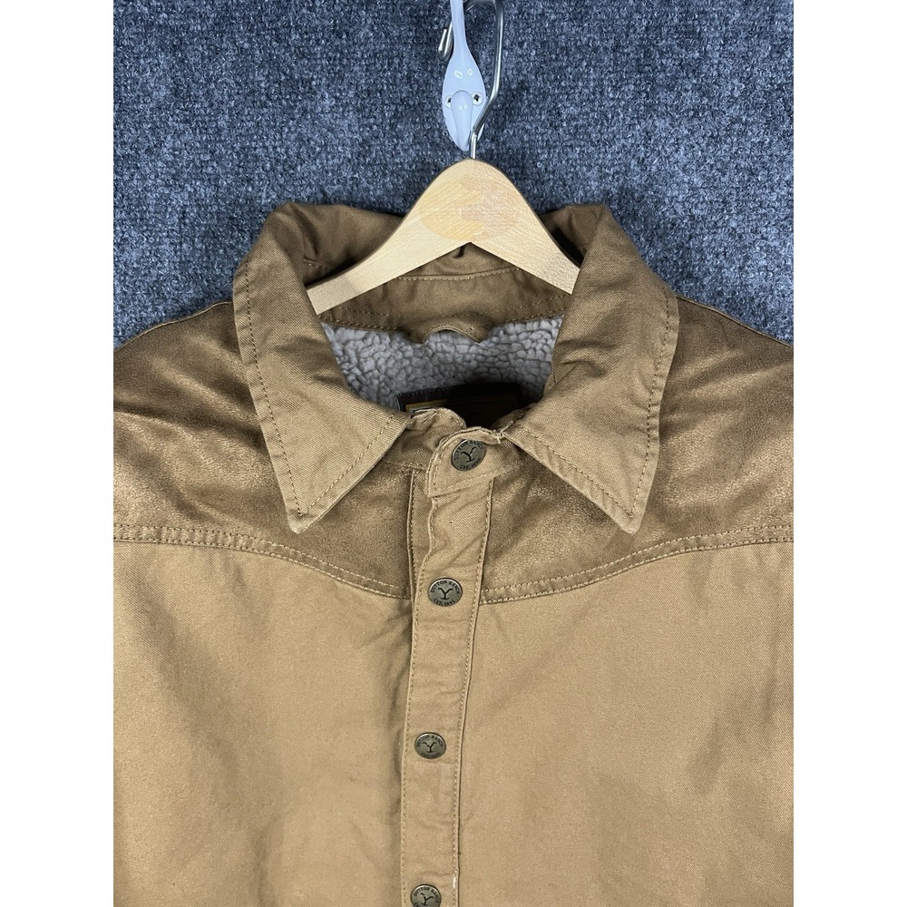 Yellowstone Heavyweight Barn Coat Men's Sherpa Lined XL Western Rancher‎ - Picture 5 of 13